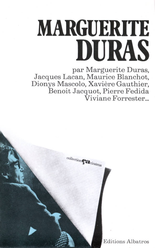 Marguerite Duras édition Albatros Collection Ça cinéma